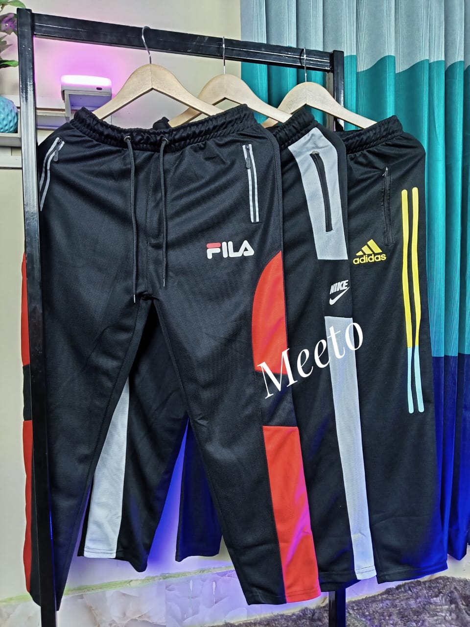 Black coller trouser 3 piss 3 style combo